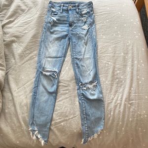 American Eagle Hi-Rise Skinny Jeans